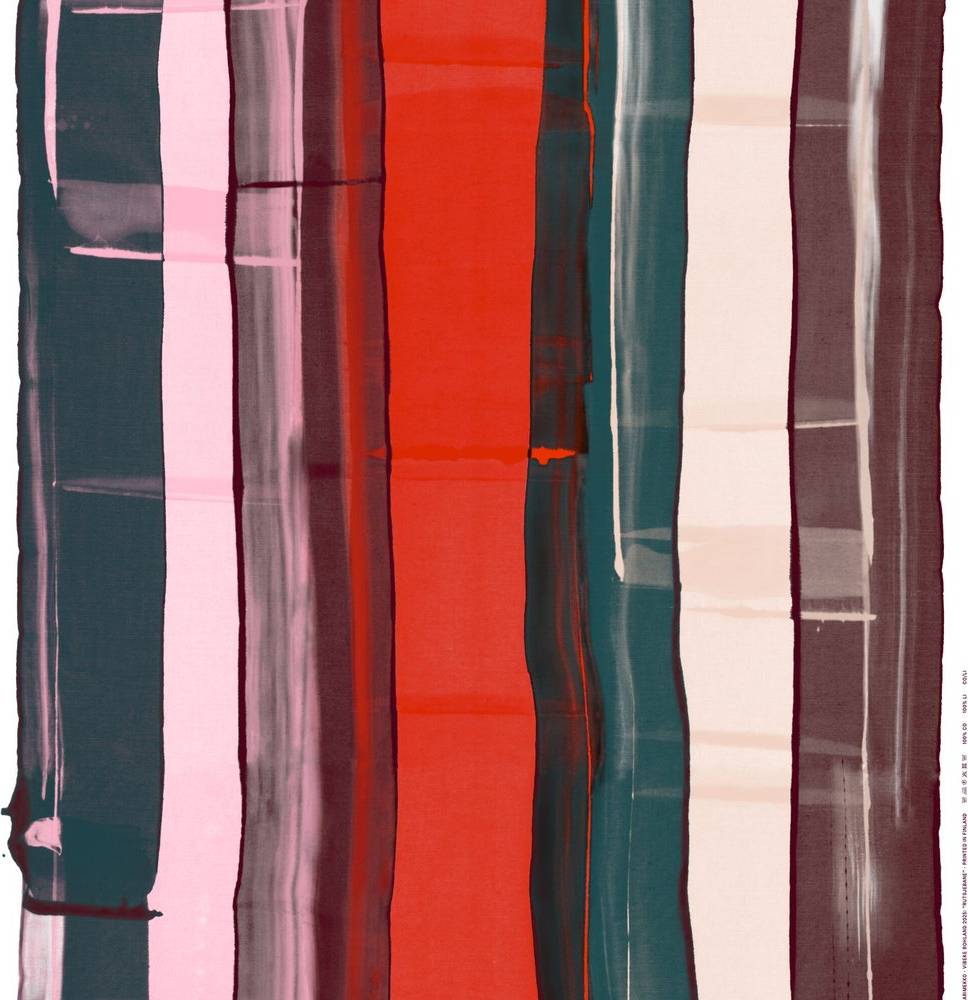 Marimekko gardiner Marimekko Rutsjebane Tyg Gardin - Multi