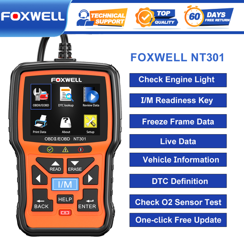 Auto scanner Foxwell NT301 Auto Obd2 Scanner Code Reader