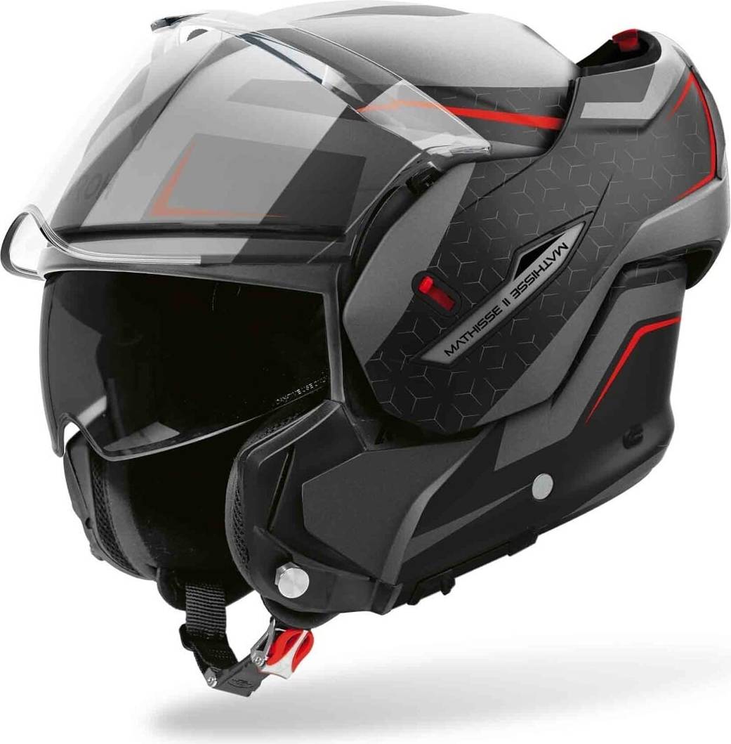 Airoh Mathisse II Magnet Modular Helmet Grey