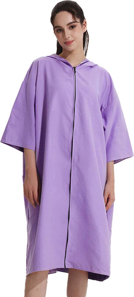 Dry robe changing robe Quick Dry Changing Robe with Hood