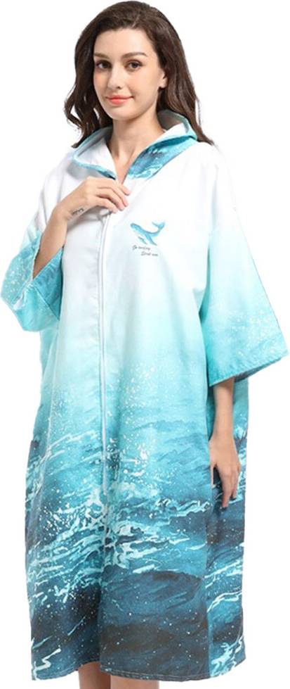 Dry robe changing robe Quick Dry Changing Robe with Hood