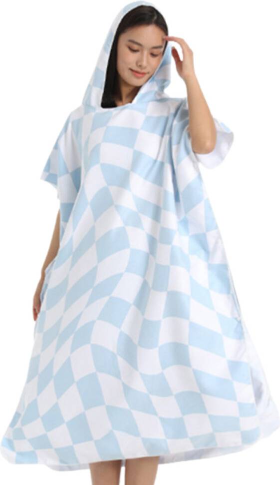 Dry robe changing robe Quick Dry Changing Robe with Hood