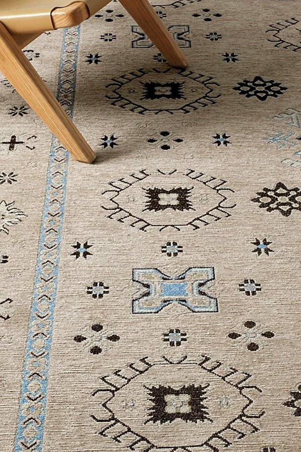 Revival Star Slim Washable Rug Butter