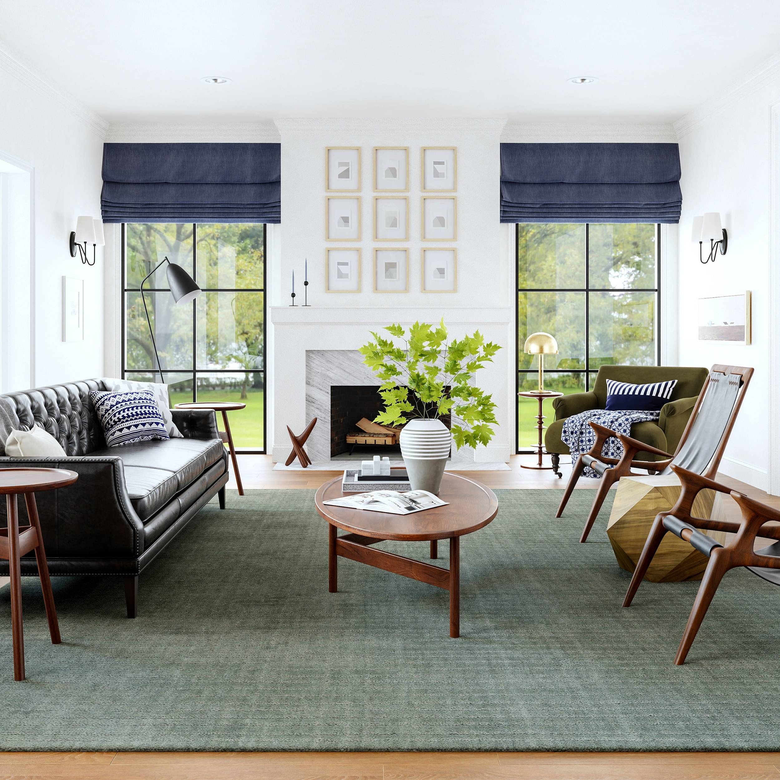 Nuloom Southwest Striped Wool Area Rug