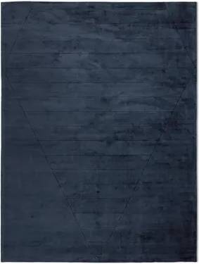 Four Hands Bowden Geometric Area Rug Blue