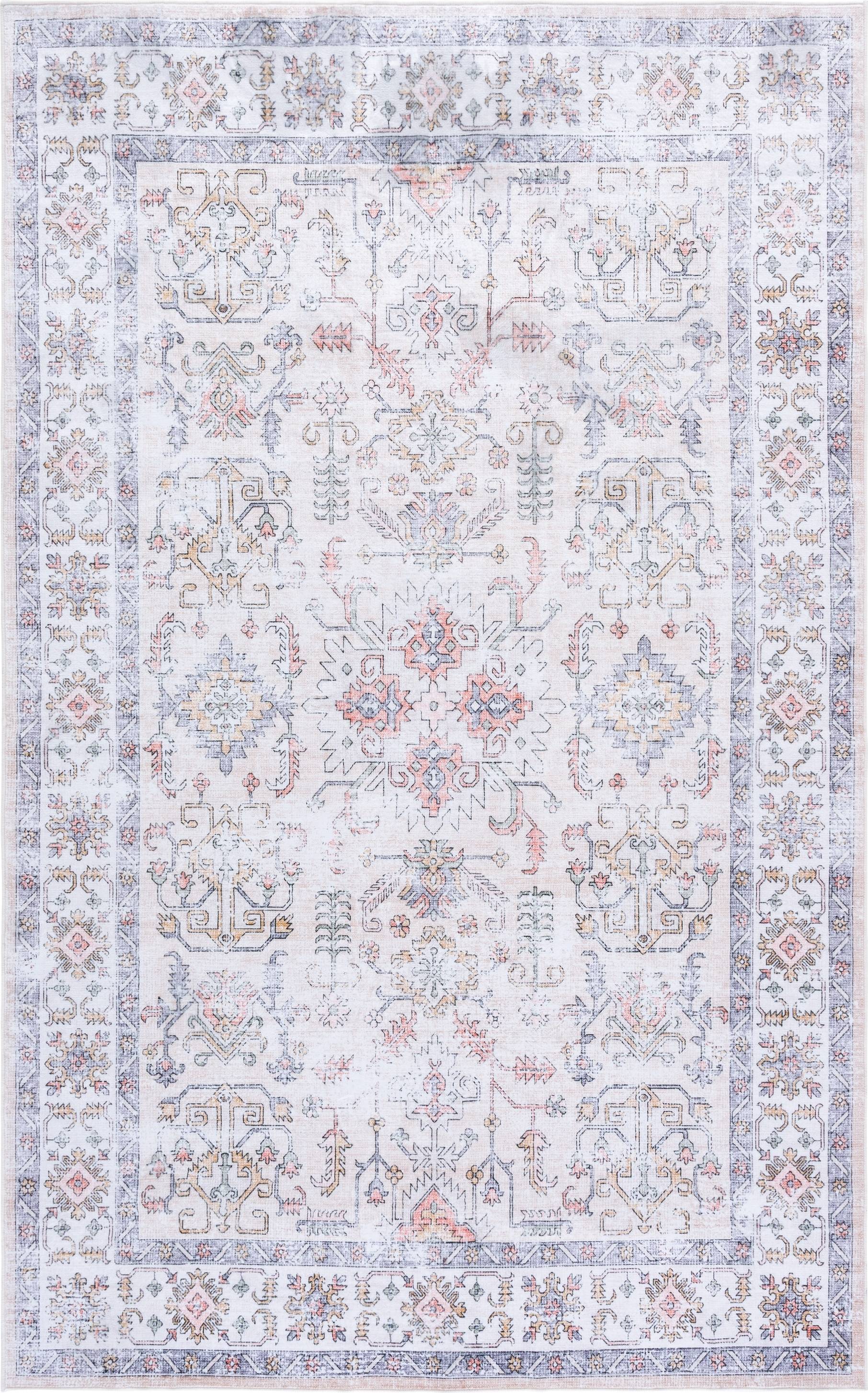 Safavieh Arizona Parissa Machine 4ft x 6ft Small Rectangle Rug Beige