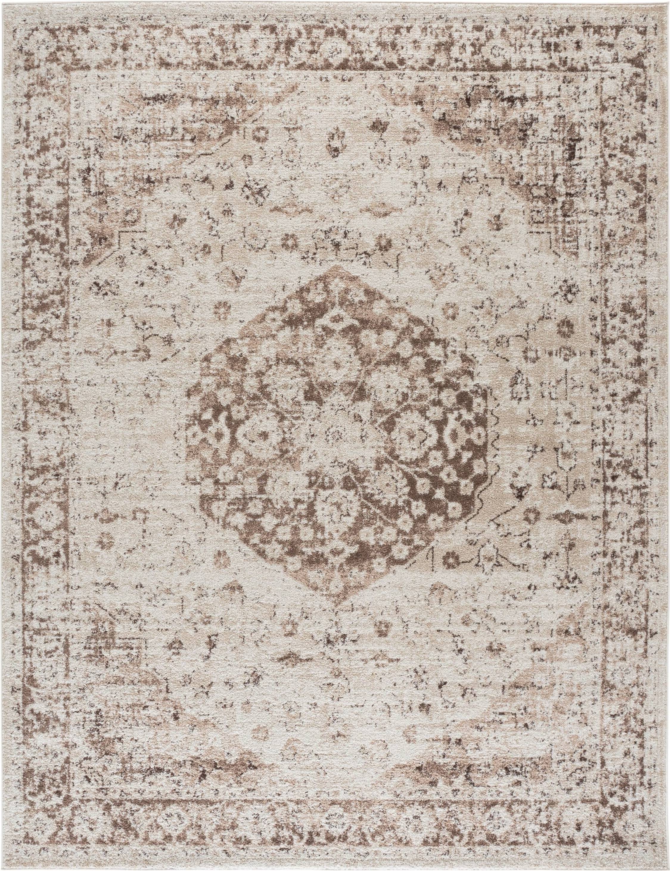Safavieh Madison Transitional 8ft x 10ft Large Rectangle Rug Beige