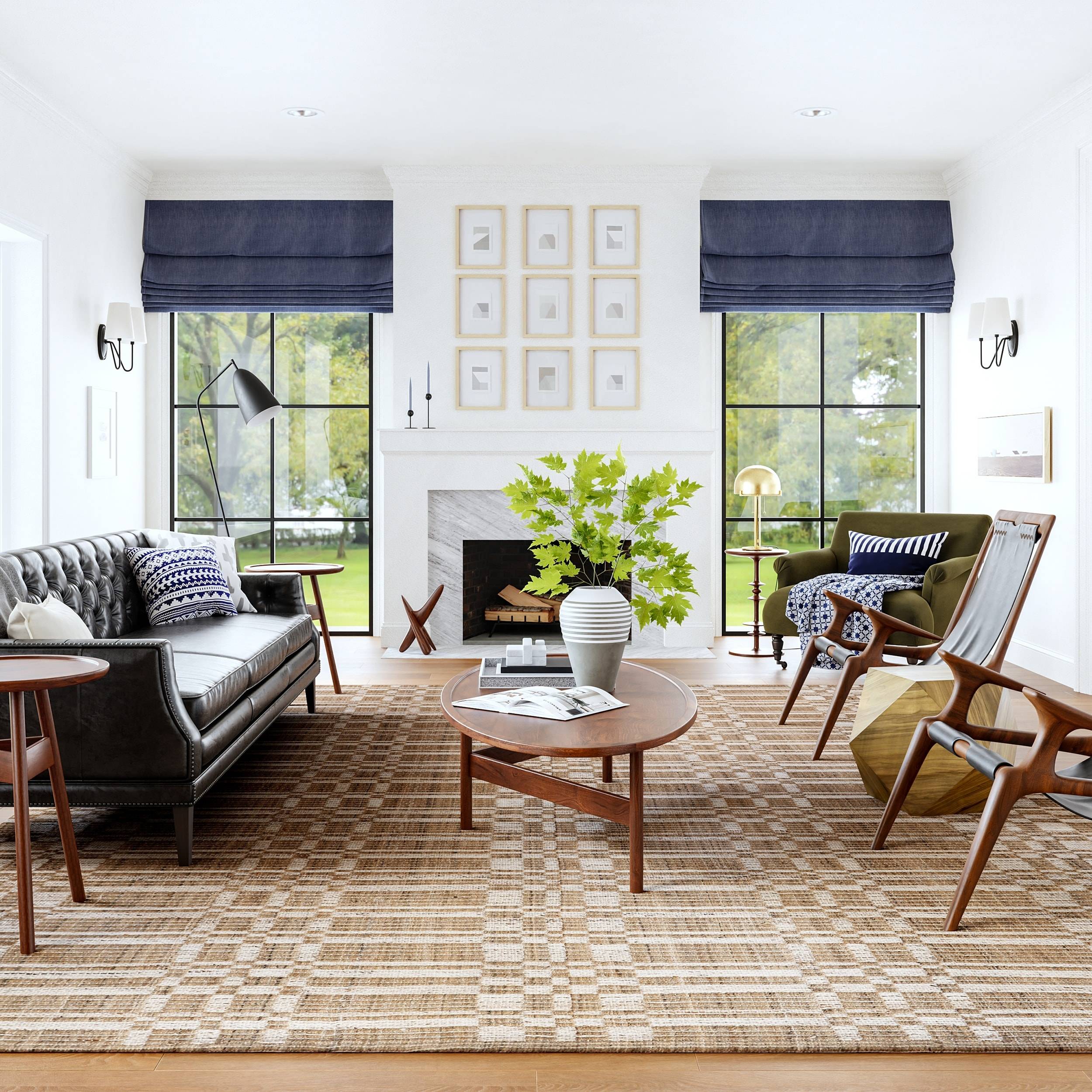 Nuloom Austin Geometric Area Rug Beige