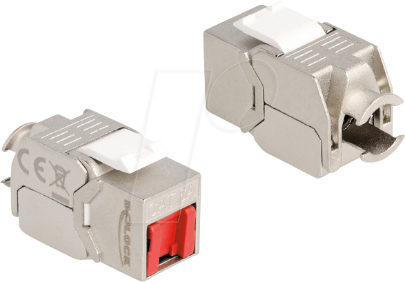 DeLock 87952 Keystone Modul RJ45 till LSA Cat 6A
