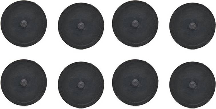8Pcs Blind Filter Backflush Disk Rubber