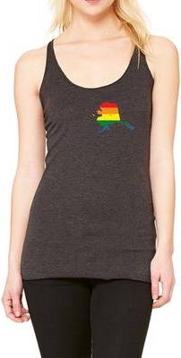 Rainbow Flag Racerback Tank