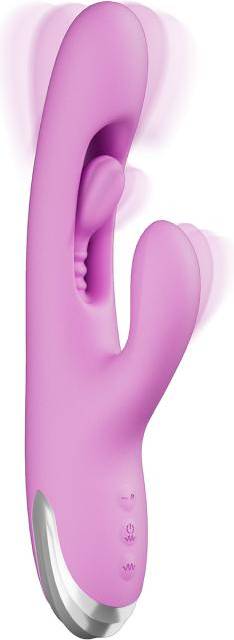 Good Vibes Only Rabbit Vibrator Moving Finger Lila