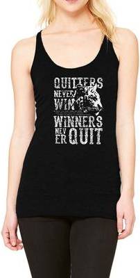 Quitter Racerback Tank