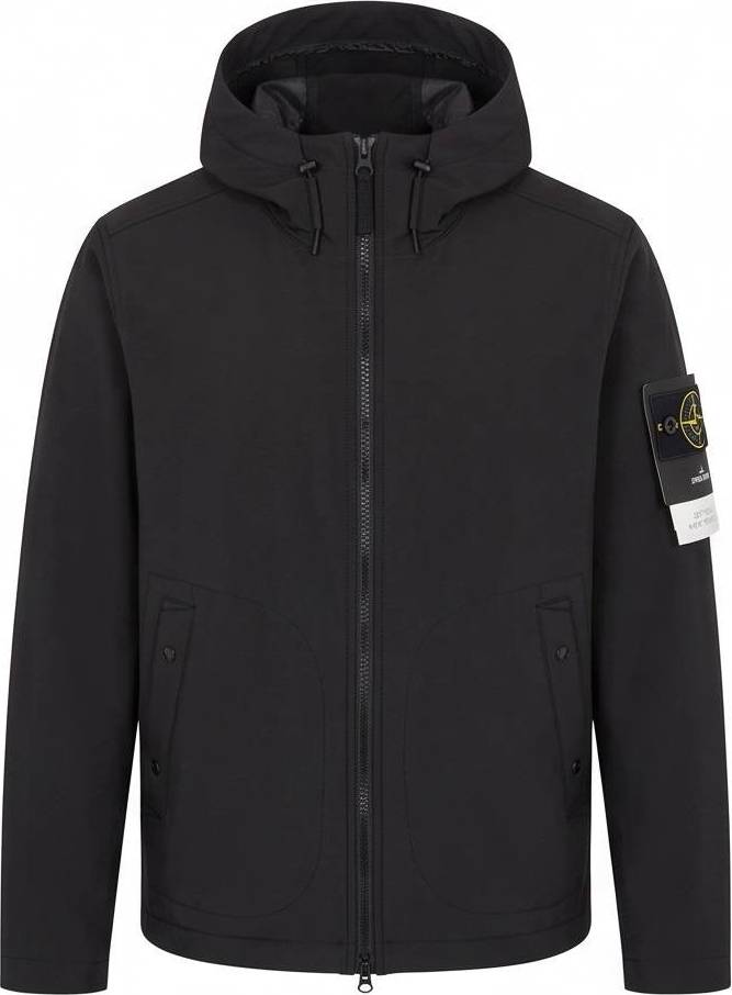 Stone Island Soft Shell-R Hooded Jacket - Polyester