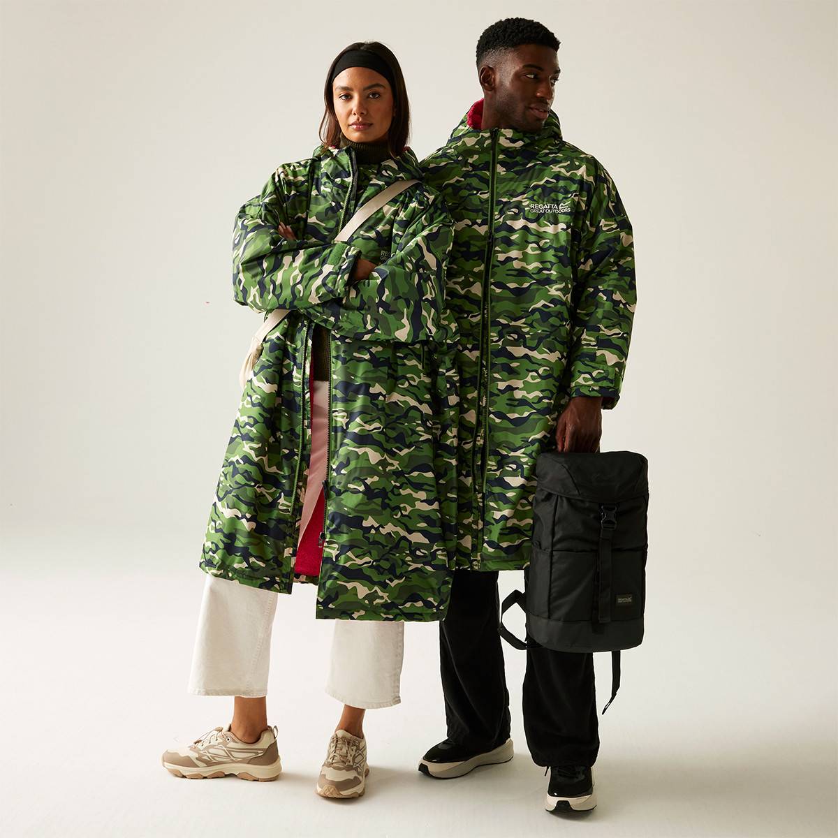 Changing robe regatta Regatta Waterproof Changing Robe Cactus Camo
