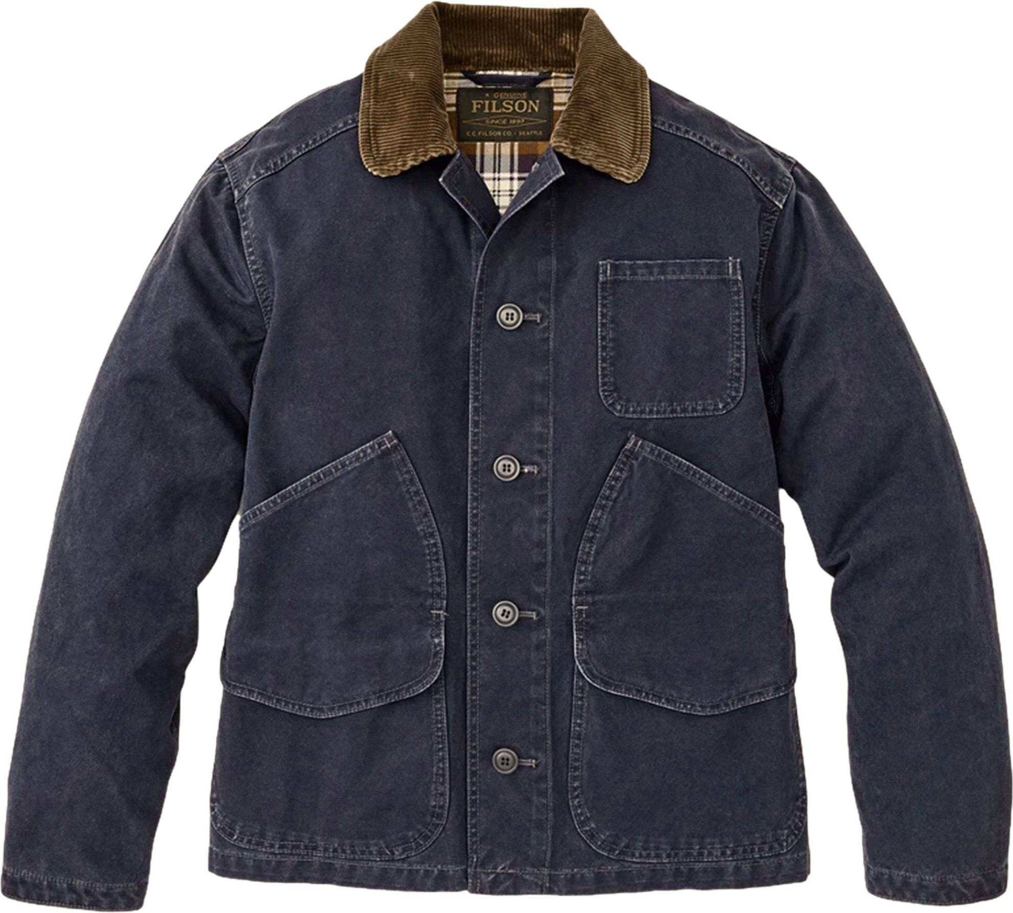 Filson Canvas Outfitter Jacket - Blue