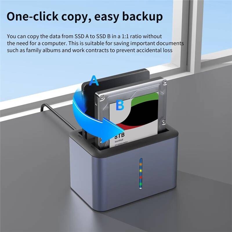 Docking station ssd hdd 2.5 Inch External Hard Disk Docking Station