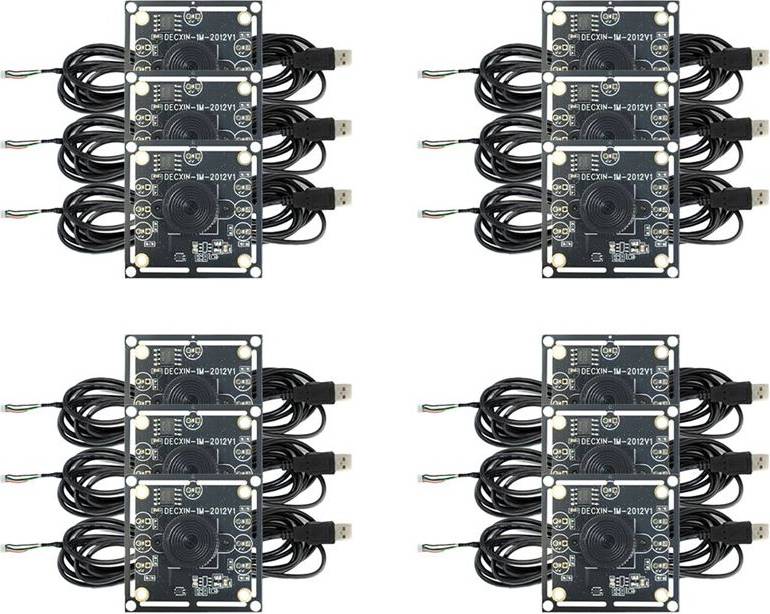 Exogio 12Pcs 100 Degree Camera Module 1MP