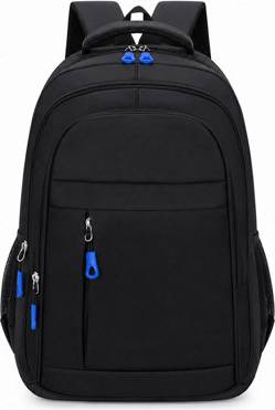 B&Q Large Capacity Waterproof Adjustable Computer Backpack - One Size
