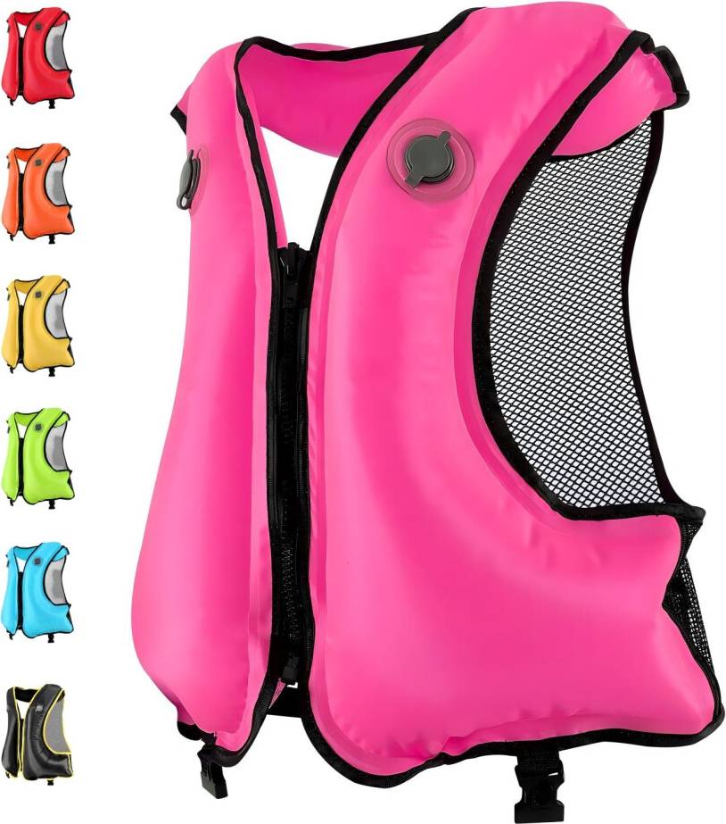 Buoyancy aid adults Dual-Chamber Inflatable Buoyancy Jacket