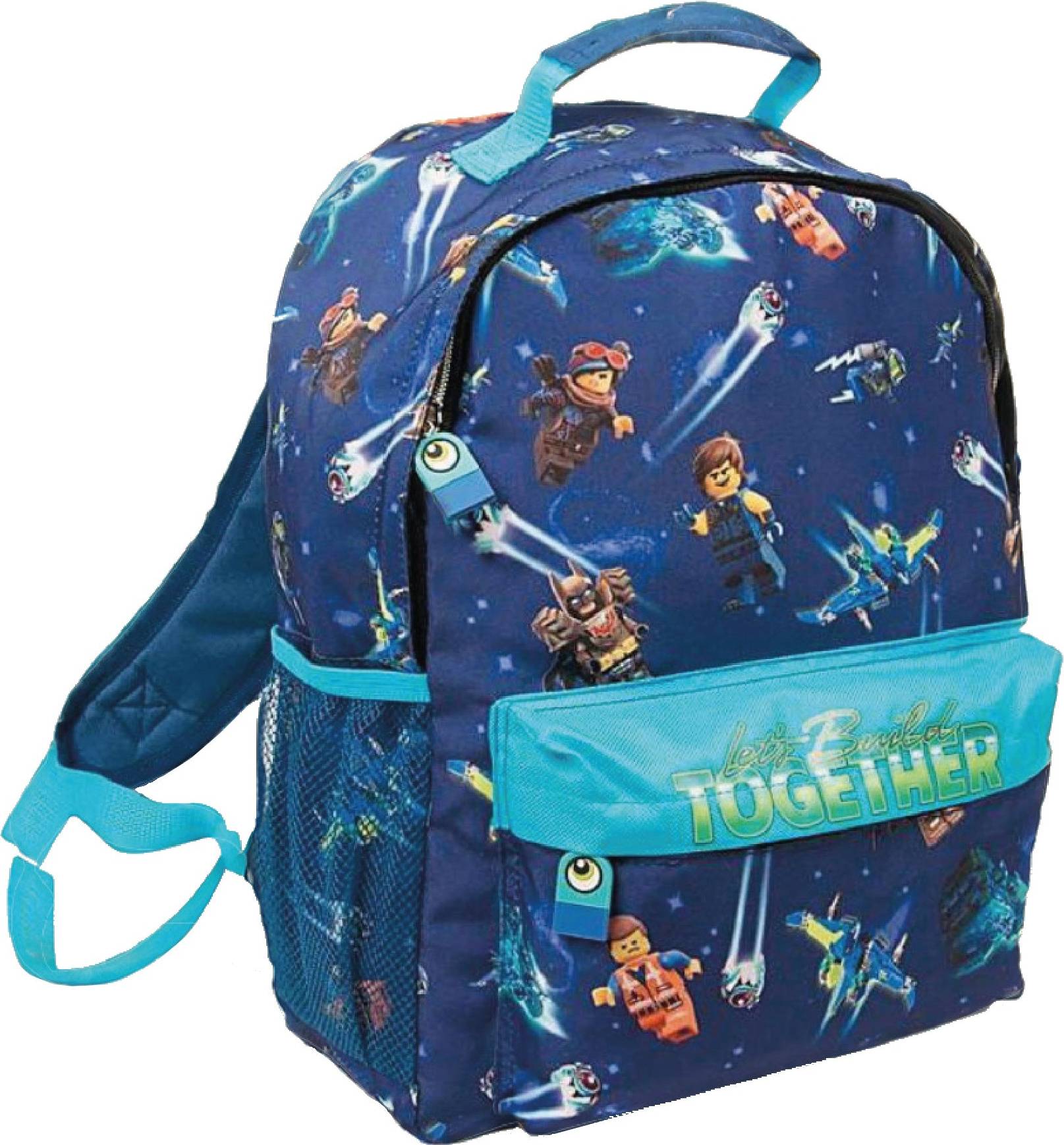 Movie 2 Blue Let's Build Together Character Backpack