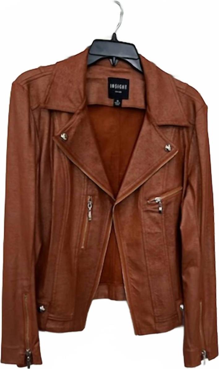 Womens motorcycle jacket Insight Motorcycle Jacket In Copper - Multi