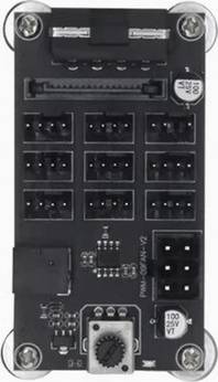 Sodial Computer Case Fan Speed Controller Module 9 Channel