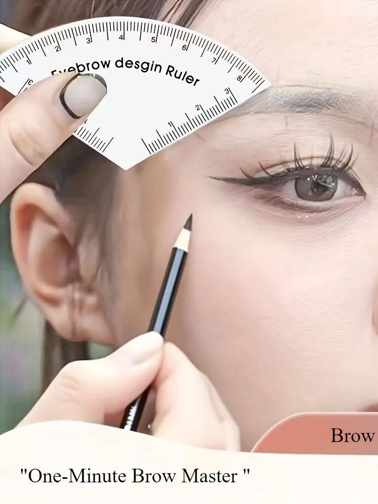 Fast Drawing Eyebrow Design Ruler Microblading Mapping Tool Shaping Permanent Makeup Drawing Guide Tattoo Supplies