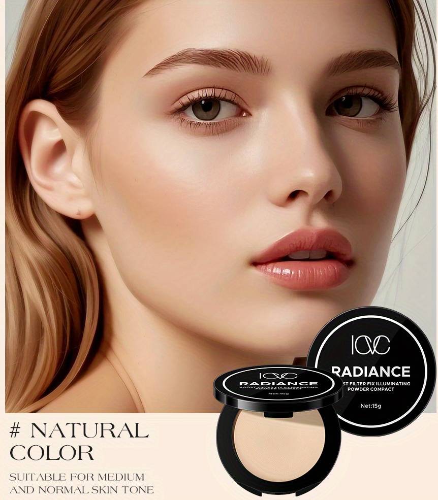 Temu Translucent Compact Loose Matte Finishing Powder - Matte Finishing