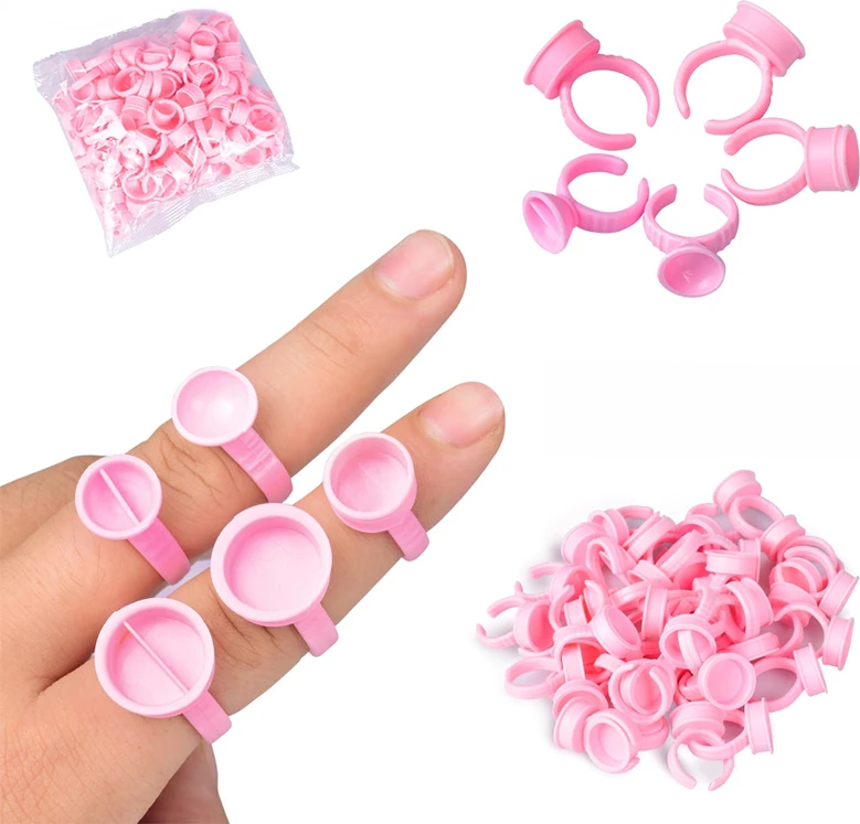 Disposable Tattoo Ink Caps 100 Pcs