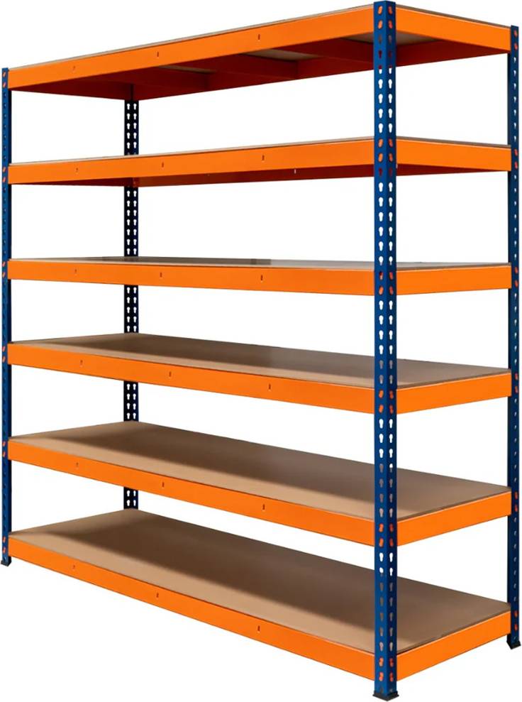 MonsterShop Monster Racking S-rax 6 Shelf Racking Unit Shelving System
