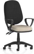 Eclipse II Lever Operator Chair With Loop Arms Office Chair