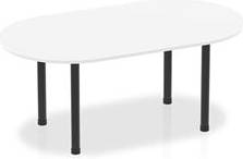 Impulse 1800mm Boardroom Table Post Leg Table