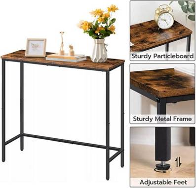 B&Q Console Entryway Compact Display Table Console Table