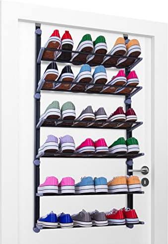 Knight Over The Door Shoe Rack 6 Tier Shoe Rack 6pcs