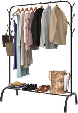 B&Q Single Pole Clothes Rail Rackselected Heavy Duty Clothes Rack