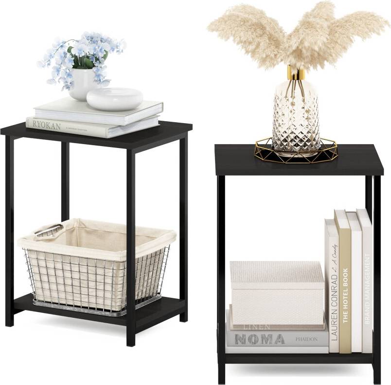 Furinno Simplistic Side Table Set 2 Table 2pcs