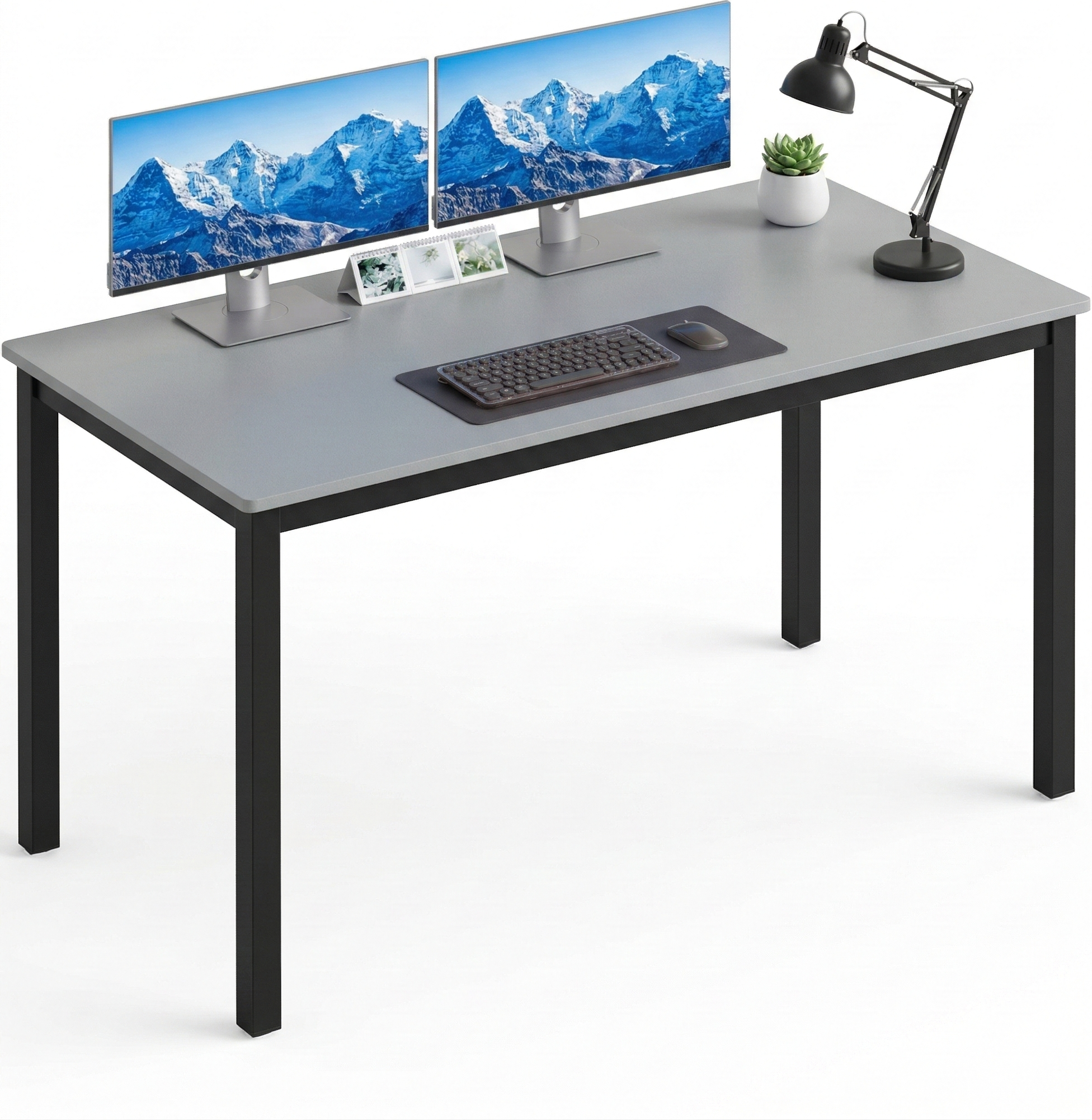 DHS Grey Computer Desk Writing Table Writing Desk