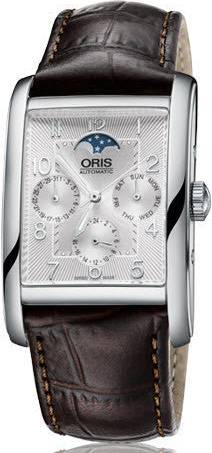 Oris Watch Rectangular Complication Leather