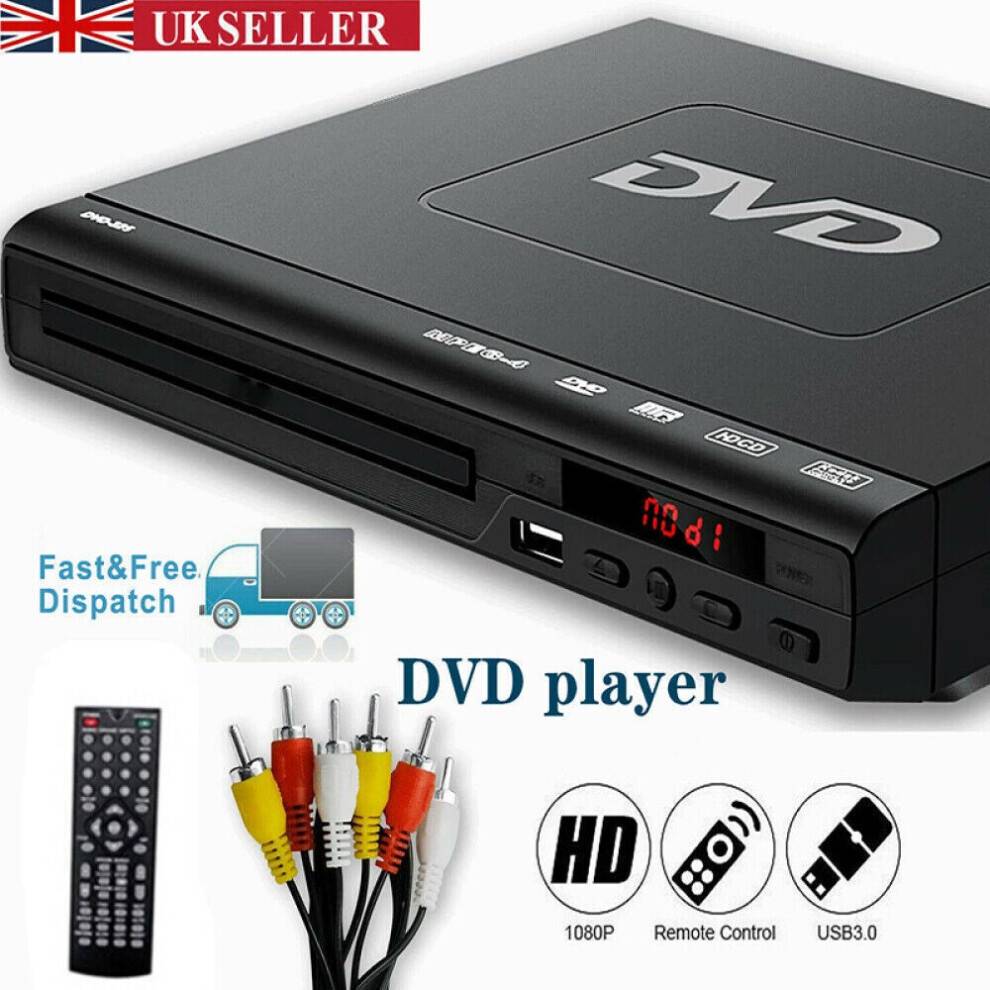 Multi region blu ray player Compact DVD Player Multi-Region with Remote Control