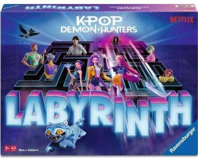 Ravensburger KPop Demon Hunters Labyrint Roligt Strategispel
