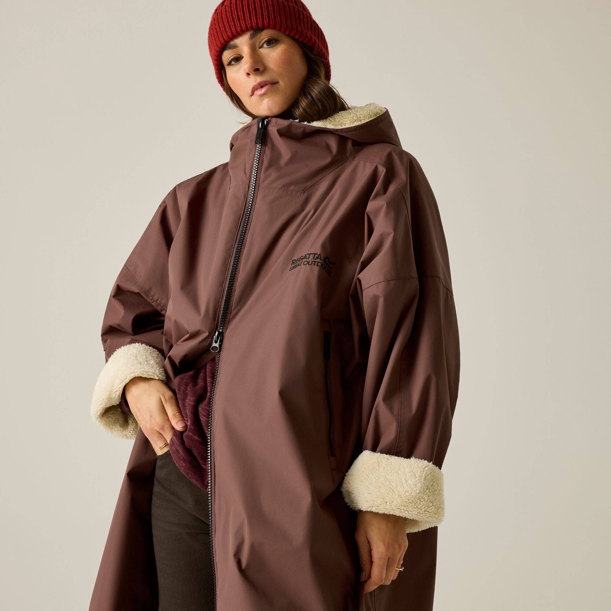 Changing robe regatta Regatta Waterproof Changing Robe - Brown
