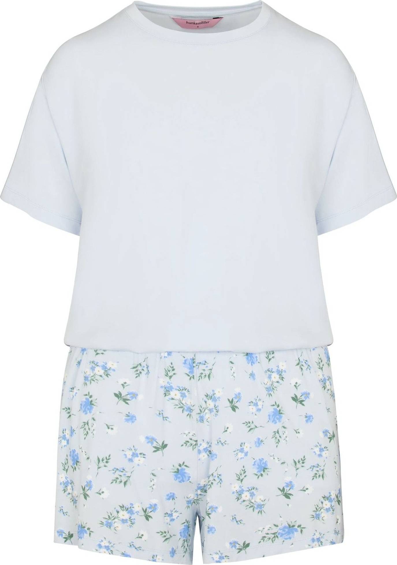 Hunkemöller Pyjama Set Daisy Blue