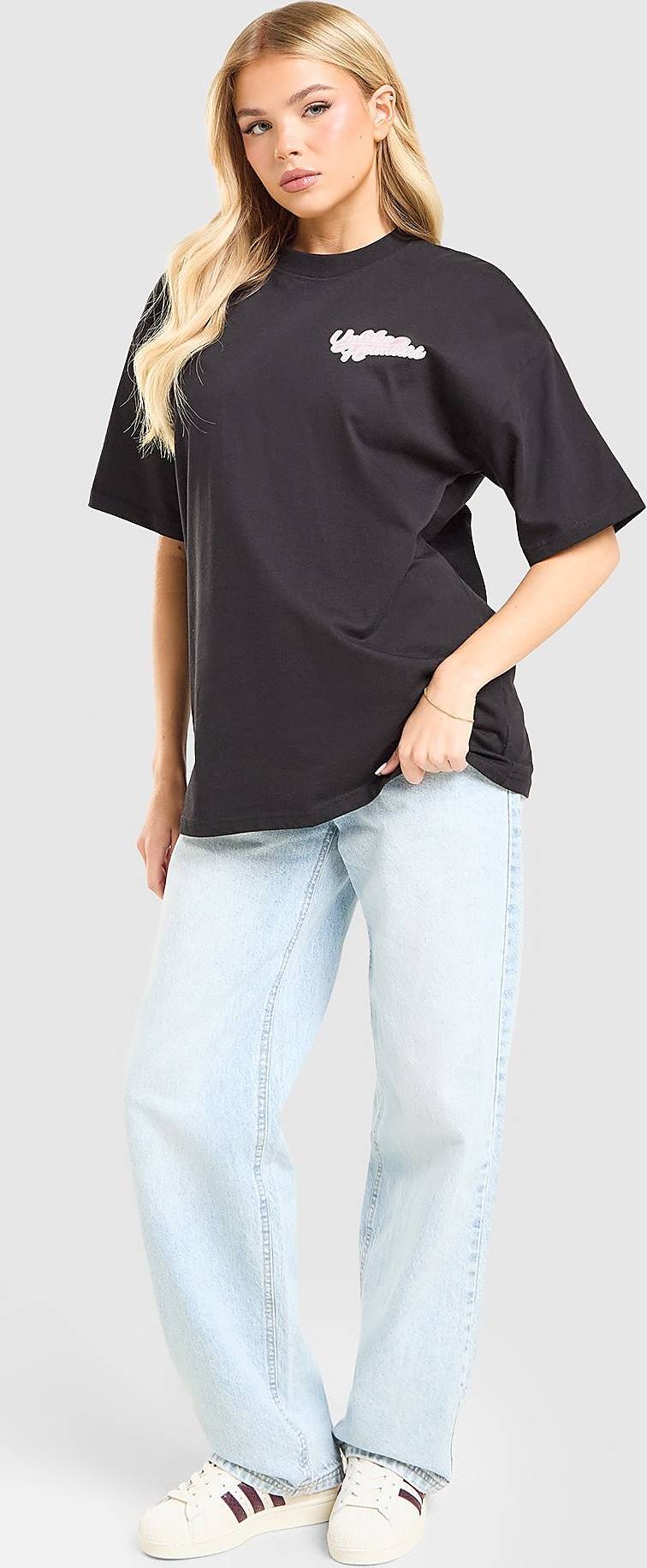 Unlike Humans Mid-Rise Loose Jeans - Blue