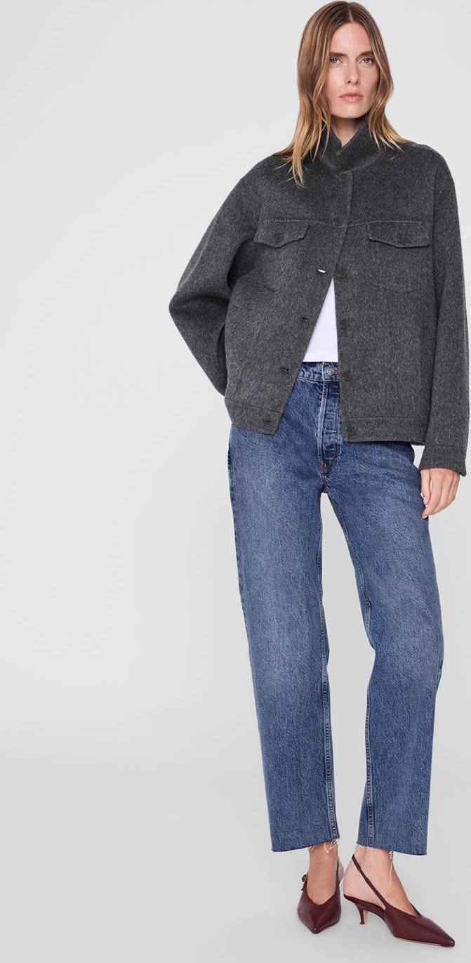 Anine Bing Rory Jacket - Dark Grey