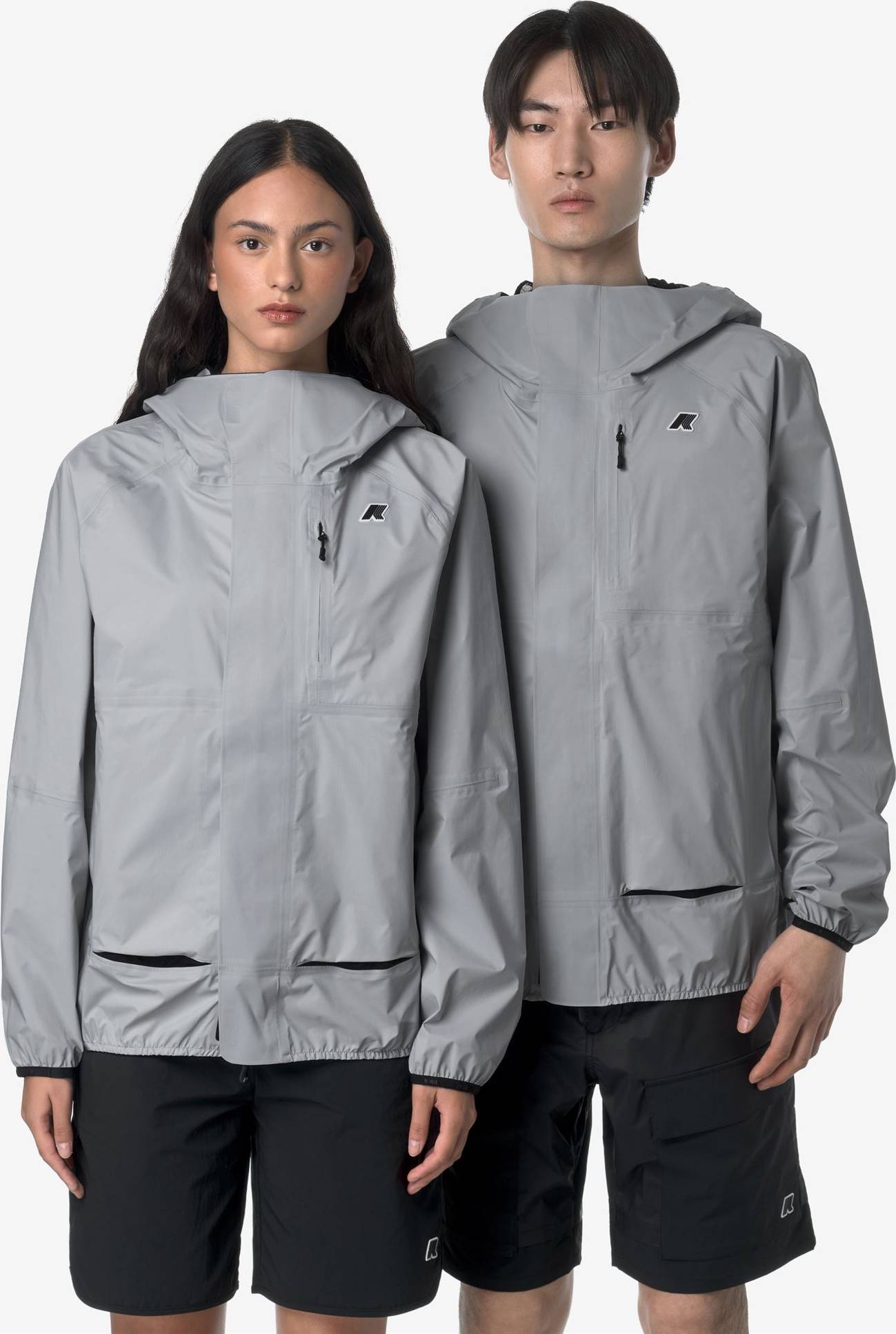 K-Way Roche Medio Giacche Grey