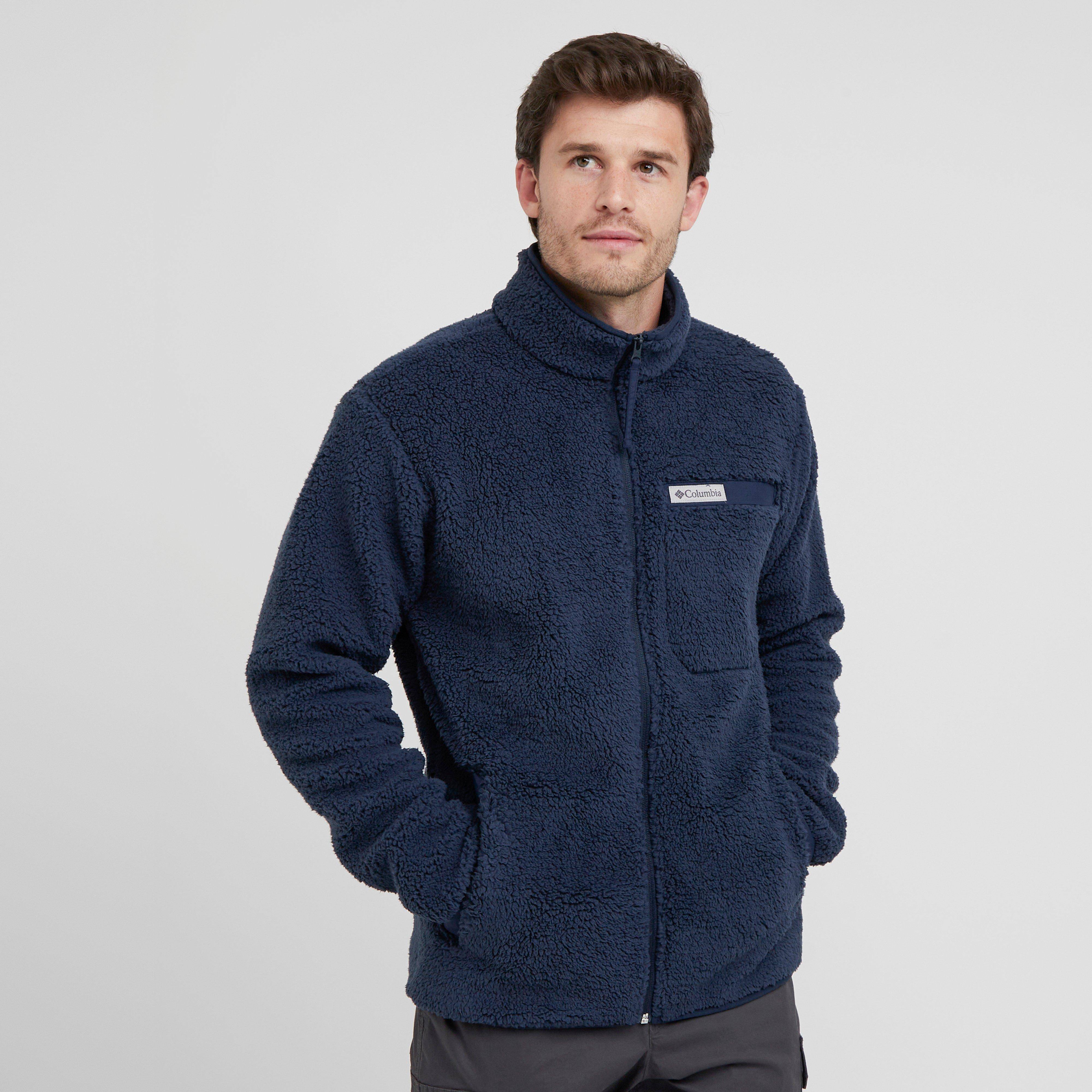 Columbia Rugged Ridge High Pile Full Zip Fleece Jacket - Collegiate Navy