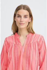 PULZ Jeans Langarmbluse Pzditte Rosa - Rapture Rose