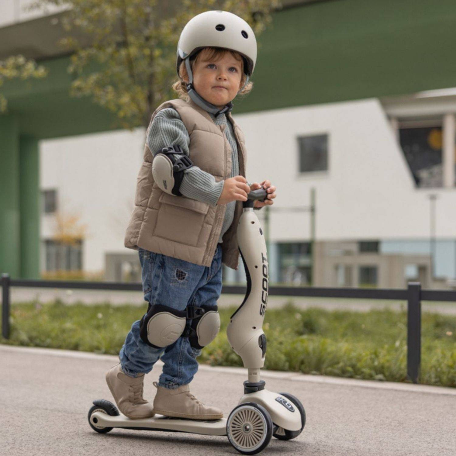 Scoot and Ride Protection Set XXS - Beige