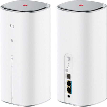 Zte 5g Zte G5 Ultra 5G Router MC8512 - Grå